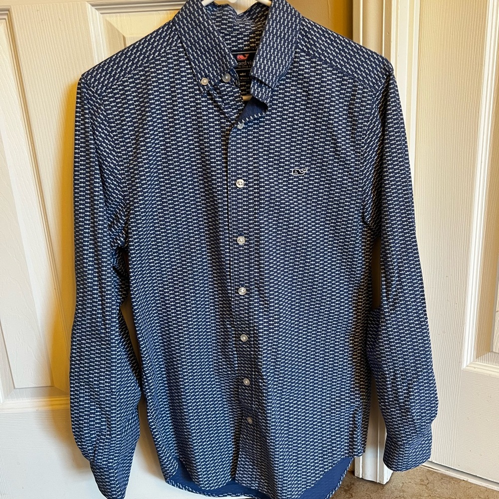 Men's Blue Button Down